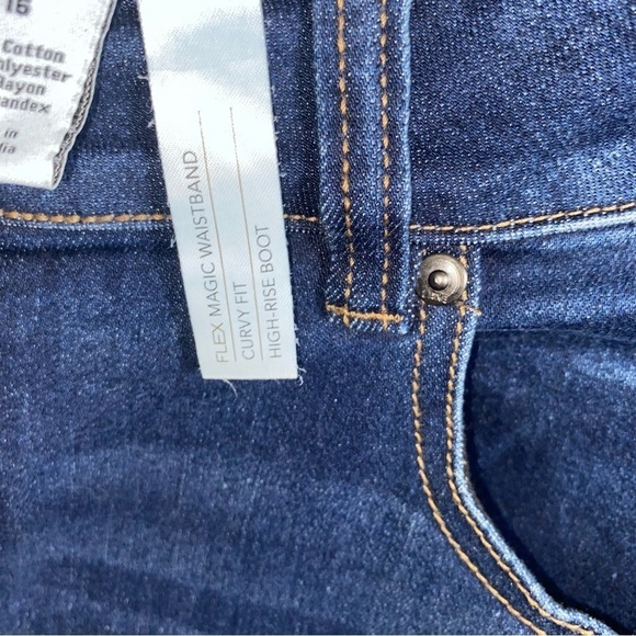 Lane Bryant Flex Magic Waistband Curvy Fit High Rise Boot - Picture 8 of 8